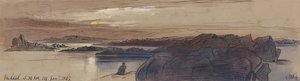 Shelaal, 5:30 uur, 29 januari 1867 door Edward Lear